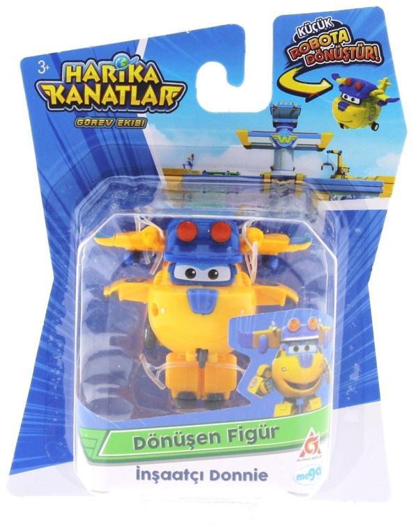 Harika Kanatlar Dönüşen Tekli Figür İnşaatçı Donnie Kız Erkek Çocuk Oyuncak Eğitici Oyuncaklar - Image 1