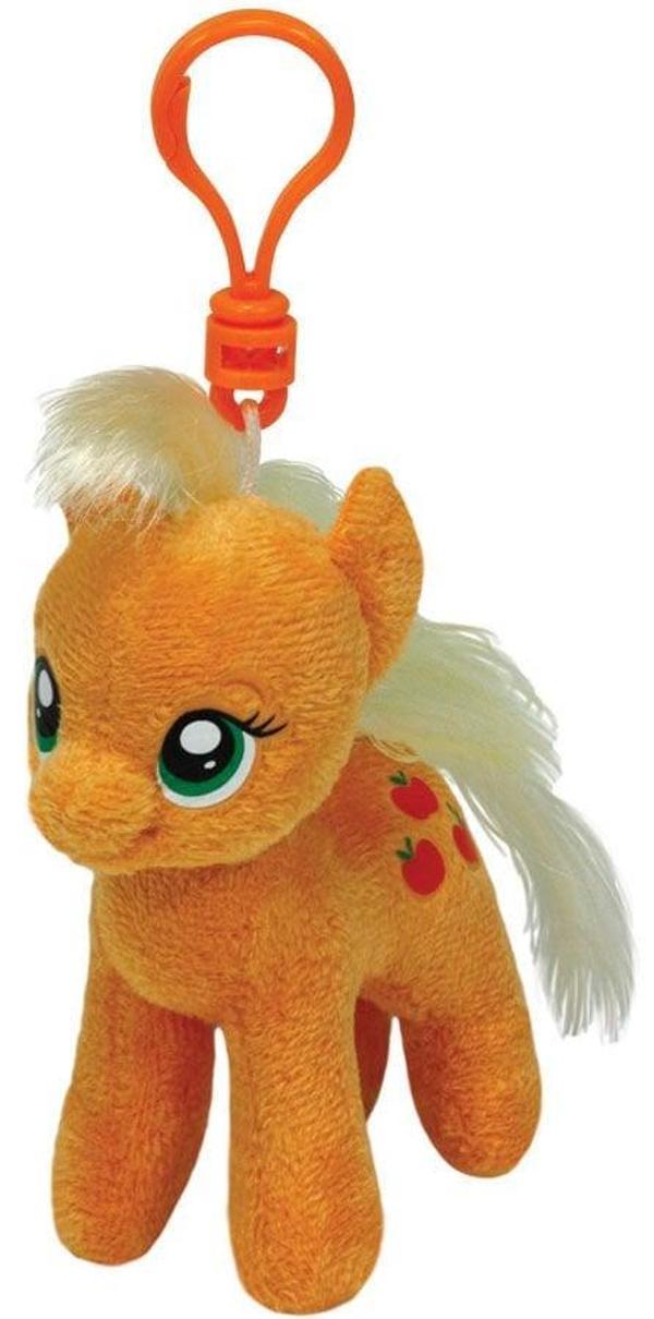 TY My Little Pony Apple Jack Peluş Anahtarlık Kız Erkek Çocuk Oyuncak Eğitici Oyuncaklar - Image 1