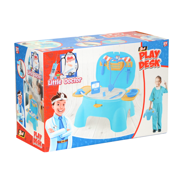 572-BP Bayrtaktar, Little Doktor Oyun Seti Kız Erkek Çocuk Oyuncak Eğitici Oyuncaklar - Image 1