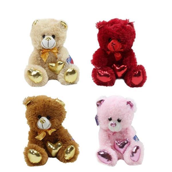 62500 Parlak Kalpli Peluş Ayı 30cm Kız Erkek Çocuk Oyuncak Eğitici Oyuncaklar - Image 1