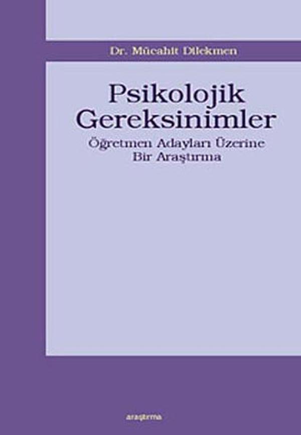 Psikolojik Gereksinimler - Araştırma Yayıncılık - Image 1