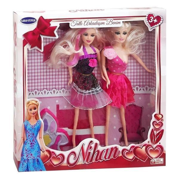 KUTUDA AKSESUARLI NİHAN BEBEK Kız Erkek Çocuk Oyuncak Eğitici Oyuncaklar - Image 1