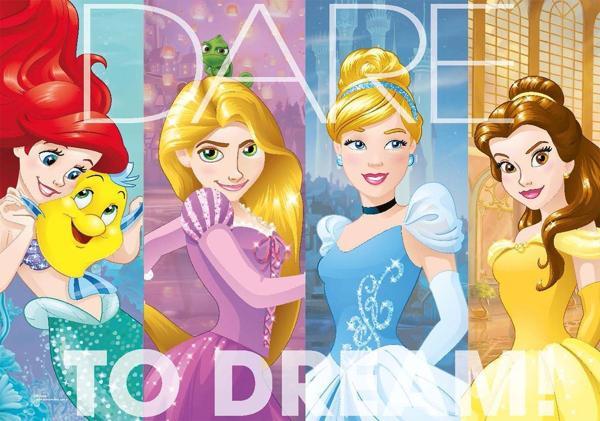KS Puzzle 100 Parça Disney Prensesler Kız Erkek Çocuk Oyuncak Eğitici Oyuncaklar - Image 1