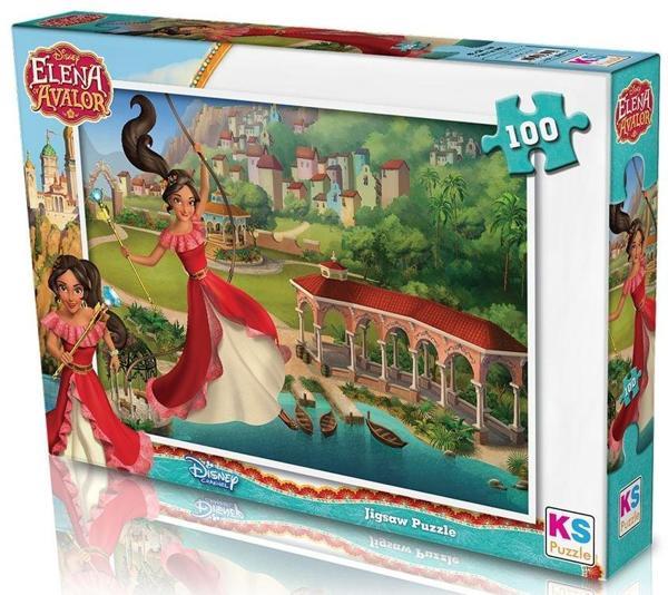 KS Puzzle 100 Parça Elena Kız Erkek Çocuk Oyuncak Eğitici Oyuncaklar - Image 1