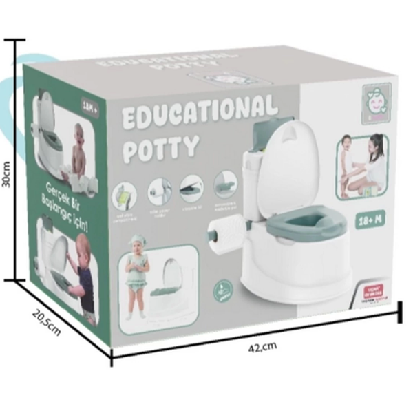 Lazımlık Potty - 0327U Kız Erkek Çocuk Oyuncak Eğitici Oyuncaklar - Image 1