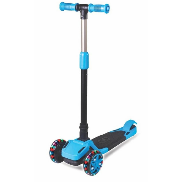 Cool Wheels Tulpar Işıklı Katlanabilir Scooter Mavi Kız Erkek Çocuk Oyuncak Eğitici Oyuncaklar - Image 1
