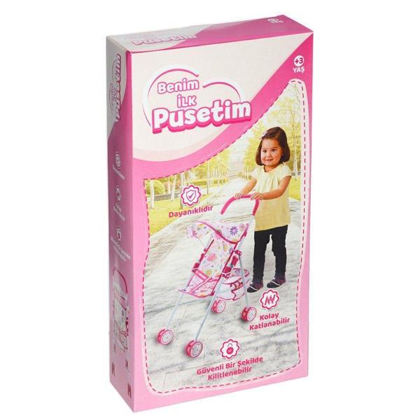 816-A- 12 METAL GENİŞ PUSET Kız Erkek Çocuk Oyuncak Eğitici Oyuncaklar - Image 1