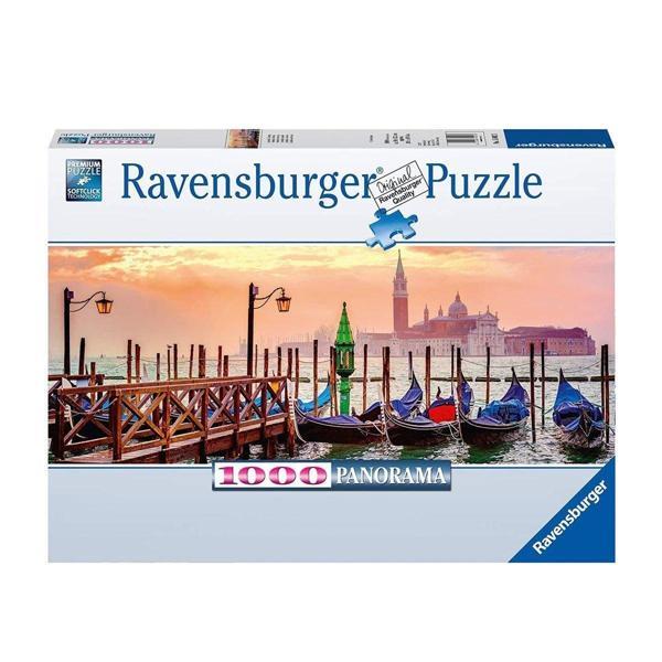 150823 Ravensburger, Gondollar, 1000 Parça Puzzle Kız Erkek Çocuk Oyuncak Eğitici Oyuncaklar - Image 1