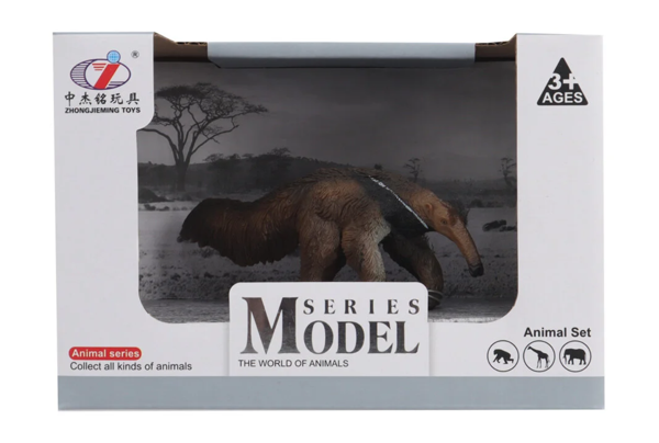 Kutulu Model Figür Hayvan Karıncayiyen Kız Erkek Çocuk Oyuncak Eğitici Oyuncaklar - Image 1