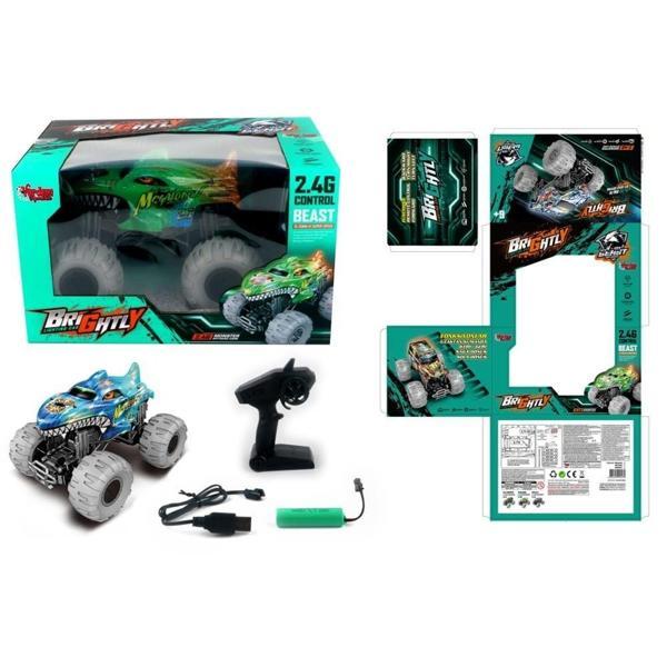 UZAKTAN KUMANDALI ŞARJLI IŞIKLI OFF ROAD -VRD Kız Erkek Çocuk Oyuncak Eğitici Oyuncaklar - Image 1