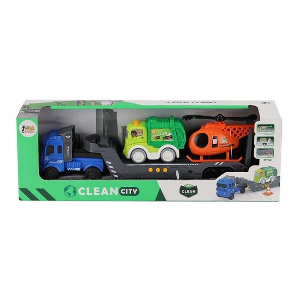 A8341-2632-22629A-6 Sesli Taşıyıcı Tır Kız Erkek Çocuk Oyuncak Eğitici Oyuncaklar - Image 1