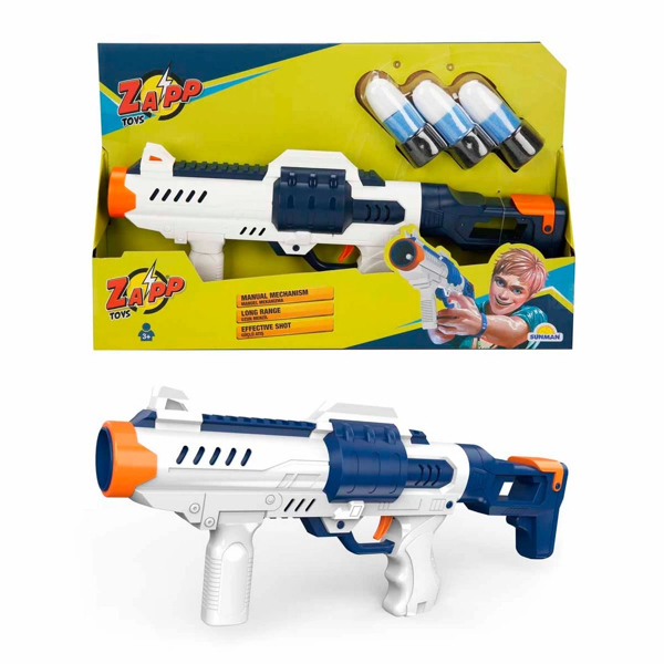 Silah Sünger Atan Vortex 3 Mermili Kız Erkek Çocuk Oyuncak Eğitici Oyuncaklar - Image 1