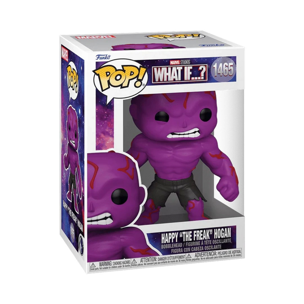 Funko POP Marvel: What If S2 - Happy ''The Freak'' Hogan Kız Erkek Çocuk Oyuncak Eğitici Oyuncaklar - Image 1