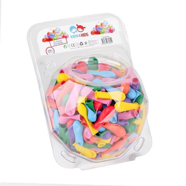 STR-116 Su Balonu 500lü Kız Erkek Çocuk Oyuncak Eğitici Oyuncaklar - Image 1