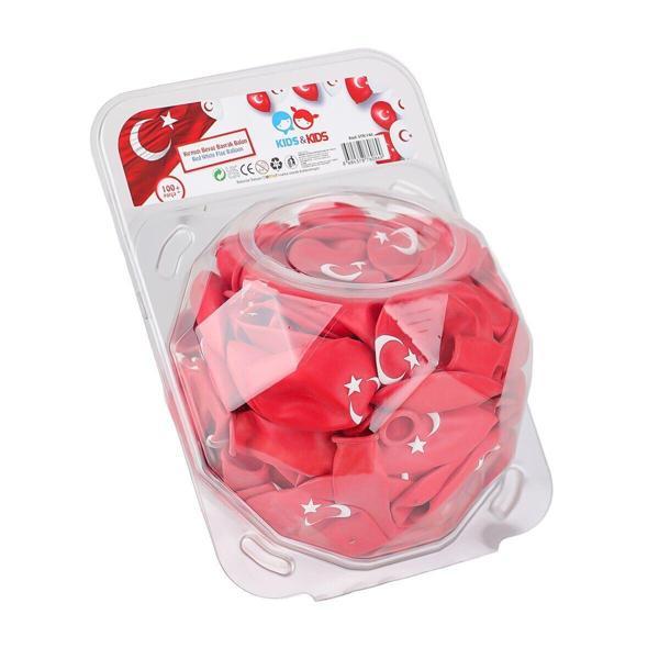 STR-140 Bayrak Balon 100lü Kız Erkek Çocuk Oyuncak Eğitici Oyuncaklar - Image 1