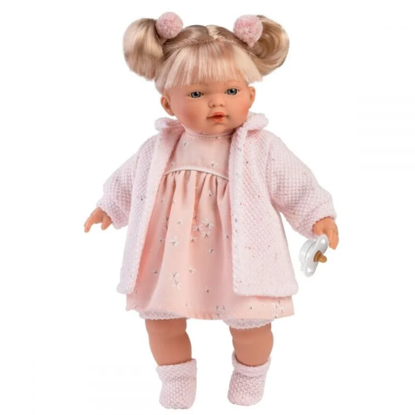 Llorens Ağlayan Bebek Altana 33cm Kız Erkek Çocuk Oyuncak Eğitici Oyuncaklar - Image 1