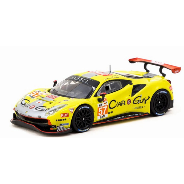 Tarmac Works 1/64 Ferrari 488 GTE 24h of Le Mans 2023 Kız Erkek Çocuk Oyuncak Eğitici Oyuncaklar - Image 1