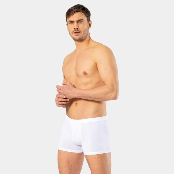 Cacharel Erkek Likralı Boxer 1335/Beyaz - Image 1