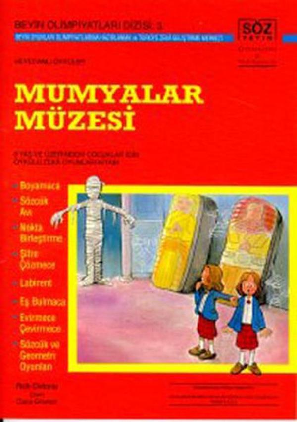 Çocuklar İçin IQ Geliştirici Zeka Oyunları 14 Mumyalar Müzesi - Söz Yayın - Image 1