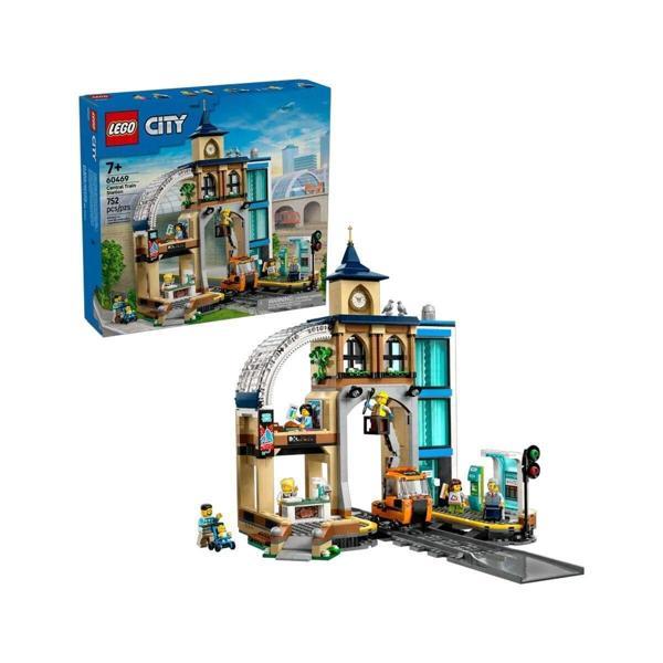 60469 Lego City Merkez Tren İstasyonu 752 parça +7 yaş Kız Erkek Çocuk Oyuncak Eğitici Oyuncaklar - Image 1