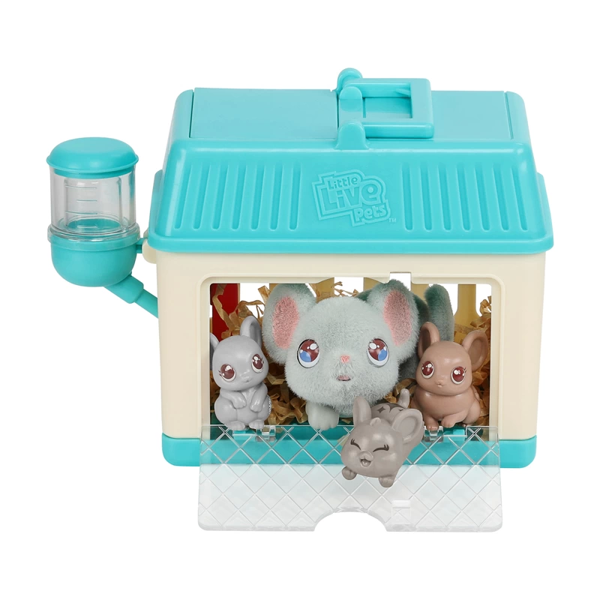 Little Live Pets Anne ve Yavruları Mini Fare Kız Erkek Çocuk Oyuncak Eğitici Oyuncaklar - Image 1