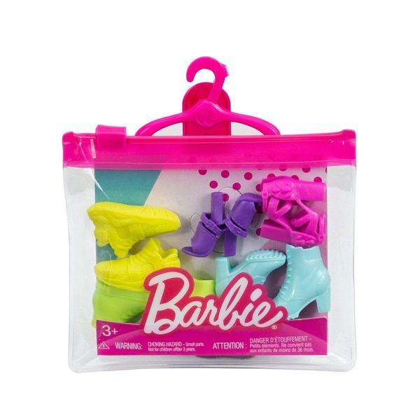 HBV30 Barbie'nin Ayakkabı Koleksiyonu - Stokta Olan Gönderilir Kız Erkek Çocuk Oyuncak Eğitici Oyunc - Image 1