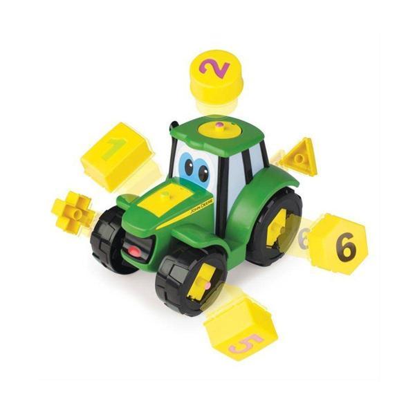 46654 Tomy John Deere - Traktör Johnny ve Sayılar +18 ay Kız Erkek Çocuk Oyuncak Eğitici Oyuncaklar - Image 1