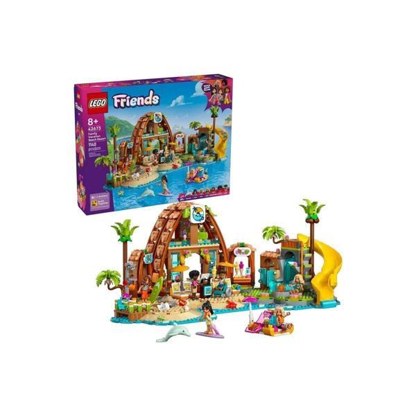 42673 Lego Friends Tatil Köyü 1140 parça +8 yaş Kız Erkek Çocuk Oyuncak Eğitici Oyuncaklar - Image 1