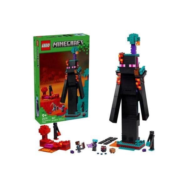 21279 Lego Minecraft Enderman Kulesi 867 parça +9 yaş Kız Erkek Çocuk Oyuncak Eğitici Oyuncaklar - Image 1