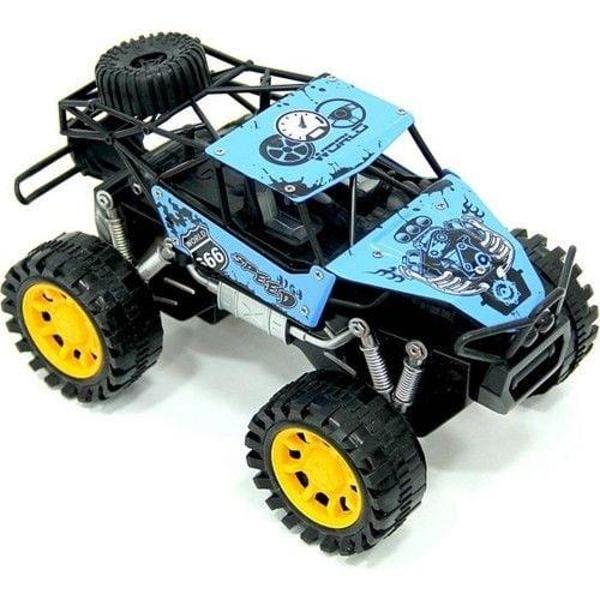 Rock Crawler Metal Büyük Sürtmeli Arazi Aracı Mavi Kız Erkek Çocuk Oyuncak Eğitici Oyuncaklar - Image 1