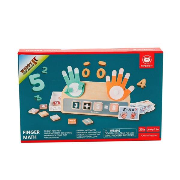 5282 SUN-TOB-WOO-TAHTA OYUNLAR KARTLARLA PARMAK MATEMATİĞİ Kız Erkek Çocuk Oyuncak Eğitici Oyuncakla - Image 1