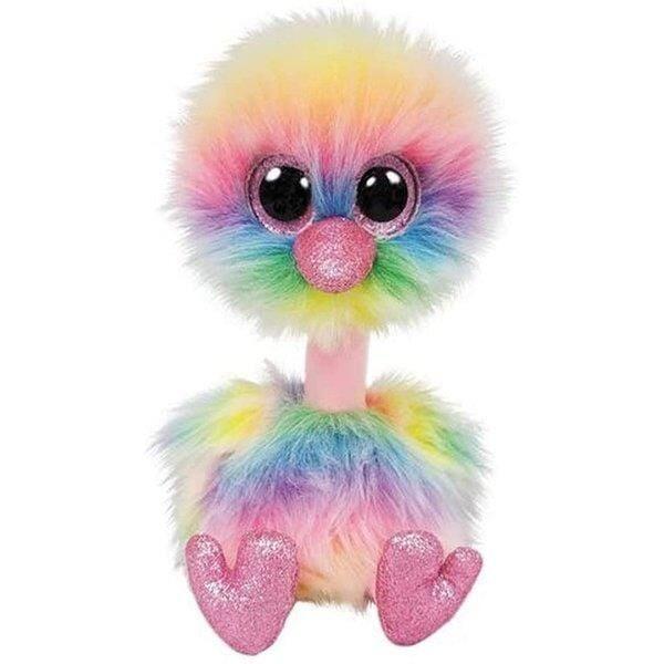 ASHA RAINBOW OSTRİCH REG Kız Erkek Çocuk Oyuncak Eğitici Oyuncaklar - Image 1