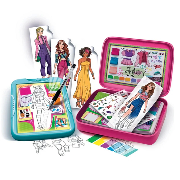 Idea Fashion Design Studio Moda Tasarımcısı Kız Erkek Çocuk Oyuncak Eğitici Oyuncaklar - Image 1