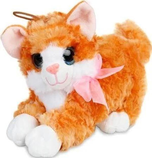 25cm SESLİ TEKİR HALLEY Kız Erkek Çocuk Oyuncak Eğitici Oyuncaklar - Image 1