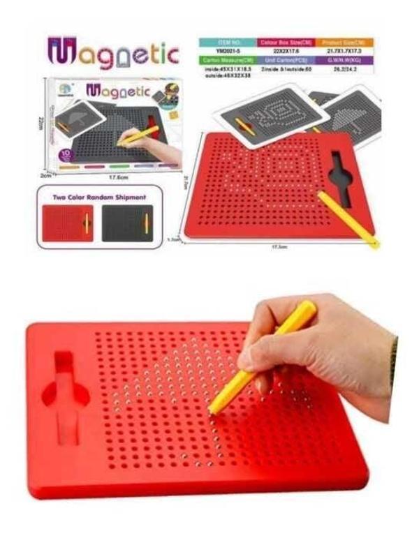 YM2021-5 380 METAL TOPLU ÖRNEK KARTLI MAGNETİC BOARD K.Ç Kız Erkek Çocuk Oyuncak Eğitici Oyuncaklar - Image 1