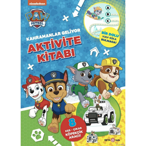 Paw Patrol Kahramanlar Geliyor Aktivite Kitabı Kız Erkek Çocuk Oyuncak Eğitici Oyuncaklar - Image 1