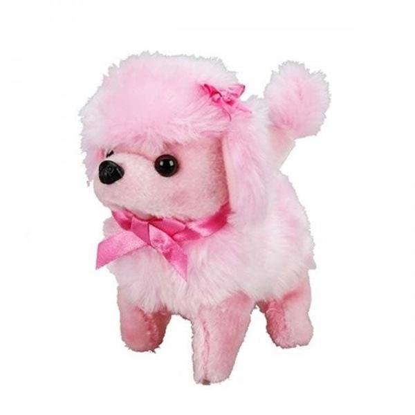Sunman Sevimli Köpek Poodle Kız Erkek Çocuk Oyuncak Eğitici Oyuncaklar - Image 1