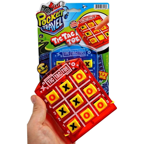 Seyahat Boyu Tic Tac Toe Oyunu - 1adet Stokta Olan Gönderilir Kız Erkek Çocuk Oyuncak Eğitici Oyunca - Image 1