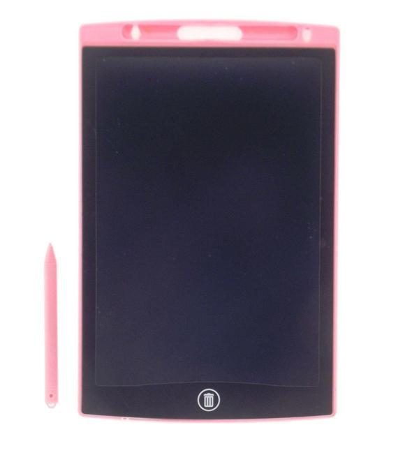 10 Inch LCD Pembe Yazı Tahtası Kız Erkek Çocuk Oyuncak Eğitici Oyuncaklar - Image 1