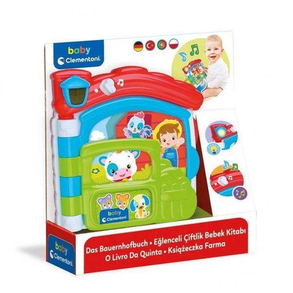 17652 Baby Clementoni - Bebek Kitabı +10 ay Kız Erkek Çocuk Oyuncak Eğitici Oyuncaklar - Image 1