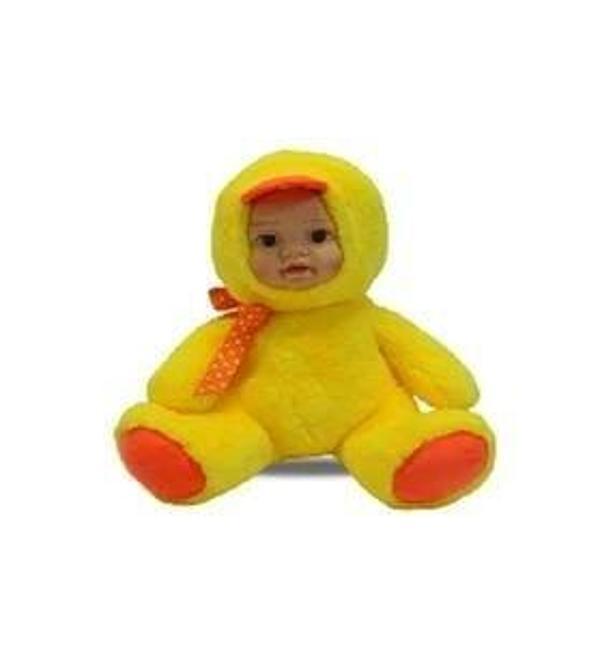 PELUŞ 35CM BEBEK YÜZ ASORTİLER HALLEY Kız Erkek Çocuk Oyuncak Eğitici Oyuncaklar - Image 1