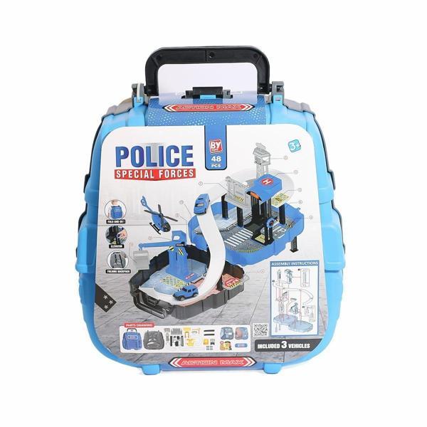 BP-622 Çantada Polis Oyun Seti Kız Erkek Çocuk Oyuncak Eğitici Oyuncaklar - Image 1