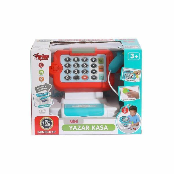 HUA-66105 Sesli ve Işıklı Dokunmatik Yazarkasa Kız Erkek Çocuk Oyuncak Eğitici Oyuncaklar - Image 1