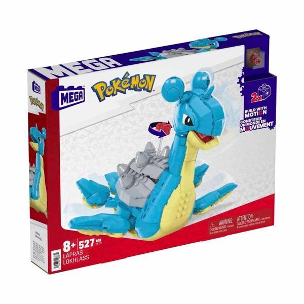 HKT26 MEGA Pokémon™ Lapras 527 parça +8 yaş Kız Erkek Çocuk Oyuncak Eğitici Oyuncaklar - Image 1