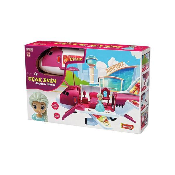 ERN-2013 Heroes Toys Uçak Ev Bebek Seti Kız Erkek Çocuk Oyuncak Eğitici Oyuncaklar - Image 1