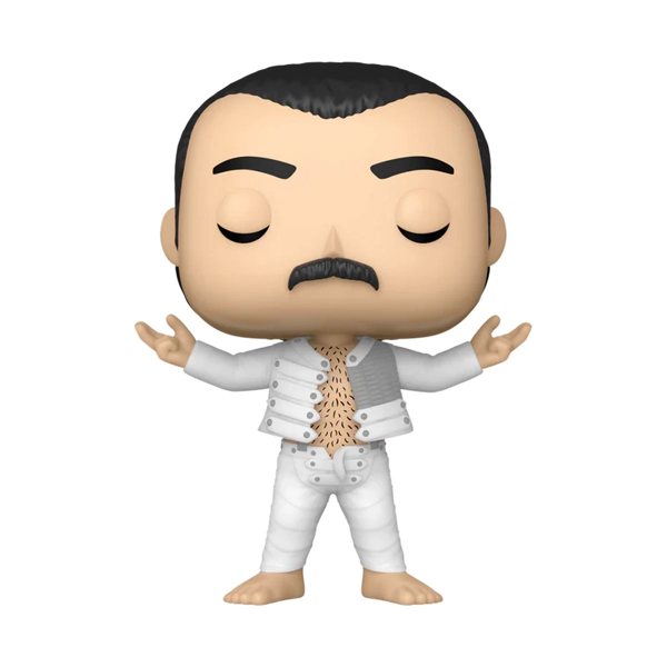 Funko POP! Rocks Queen Freddie Mercury (I Was Born to Love You) Kız Erkek Çocuk Oyuncak Eğitici Oyun - Image 1
