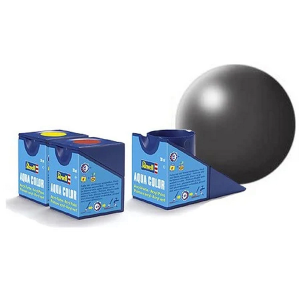 Aqua Color Dark Grey - Silk Boya- 18 ml Kız Erkek Çocuk Oyuncak Eğitici Oyuncaklar - Image 1