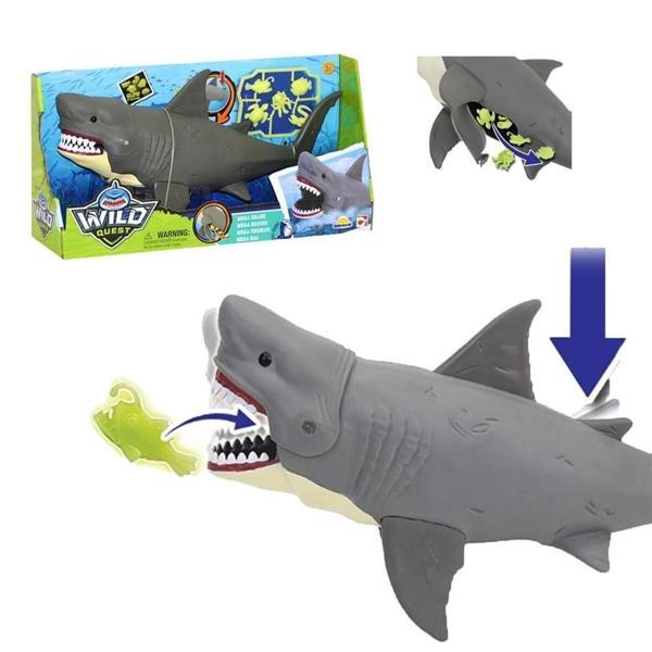 Wild Quest Büyük Köpekbalığı - 84221 Kız Erkek Çocuk Oyuncak Eğitici Oyuncaklar - Image 1