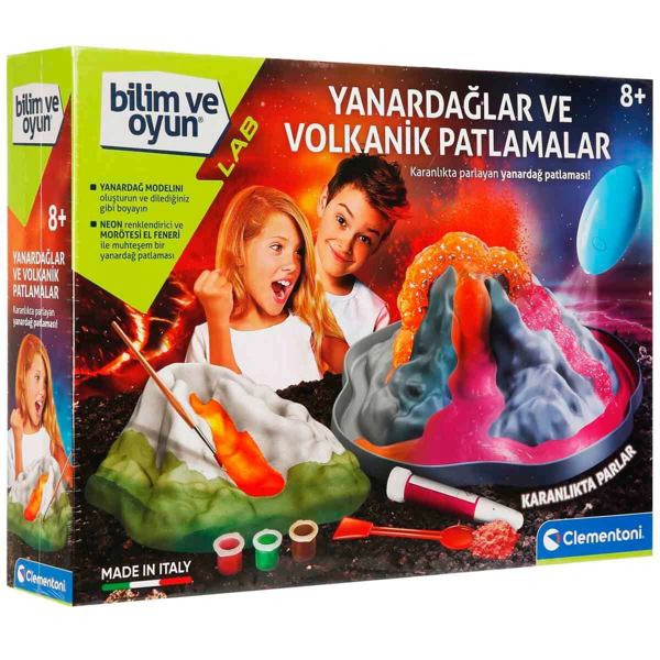 Bilim ve Oyun Yanardağlar ve Volkanik Patlamalar Kız Erkek Çocuk Oyuncak Eğitici Oyuncaklar - Image 1