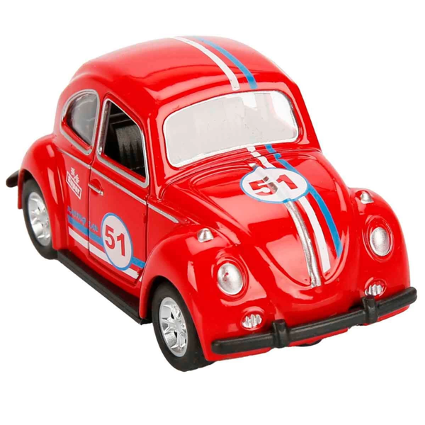 Maxx Wheels Die Cast Çek Bırak Vosvos Yarış Arabası Kız Erkek Çocuk Oyuncak Eğitici Oyuncaklar - Image 1